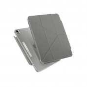 Uniq Camden Slim Case - хибриден кейс и поставка за iPad 10 (2022) (сив) 4