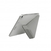 Uniq Camden Slim Case - хибриден кейс и поставка за iPad 10 (2022) (сив) 3