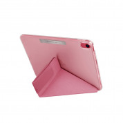 Uniq Camden Slim Case - хибриден кейс и поставка за iPad 10 (2022) (розов) 2