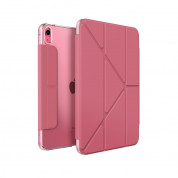 Uniq Camden Slim Case - хибриден кейс и поставка за iPad 10 (2022) (розов)