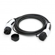 Platinet EV Chargering Cable TYPE-2 To TYPE-2 11KW - универсален кабел за зареждане на електрически автомобил (черен) (5 метра)