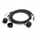 Platinet EV Chargering Cable TYPE-2 To TYPE-2 11KW - универсален кабел за зареждане на електрически автомобил (черен) (5 метра) 1