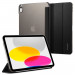 Spigen Liquid Air Folio Case - силиконов (TPU) кейс с висока степен на защита и поставка за iPad 10 (2022) (черен) 4