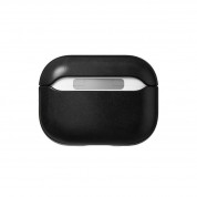 Nomad Horween Leather Case - кожен (естествена кожа) кейс за Apple Airpods Pro 2 (черен) 3