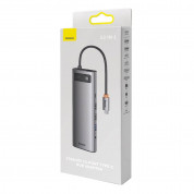 Baseus USB-C 8K Metal Gleam Series 12-in-1 Hub (WKWG020213) (space gray) 19