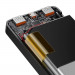 Baseus Bipow Digital Display Power Bank 20W 10000 mAh (PPBD050301) - външна батерия с 1xUSB-C и 2xUSB-A изходи с технология за бързо зареждане (черен) 6