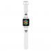 Karl Lagerfeld Karl and Choupette Silicone Watch Strap - силиконова каишка за Apple Watch 42мм, 44мм, 45мм, Ultra 49мм (бял) 2