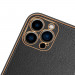 Dux Ducis Yolo Series Case - удароустойчив хибриден кожен кейс за iPhone 14 Pro (черен) 5