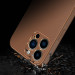 Dux Ducis Yolo Series Case - удароустойчив хибриден кожен кейс за iPhone 14 Pro Max (кафяв) 10