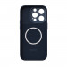 Baseus Liquid Silica MagSafe Gel Case Set (ARYC000703) - силиконов (TPU) калъф с MagSafe и стъклено защитно покритие за дисплея за iPhone 14 Pro Max (син) 2