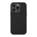 Baseus Liquid Silica Gel Case Set (ARYT001501) - силиконов (TPU) калъф и стъклено защитно покритие за дисплея за iPhone 14 Pro Max (черен) 1