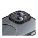 Baseus Glitter MagSafe Hybrid Protection Set - хибриден удароустойчив кейс с MagSafe и стъклено защитно покритие за дисплея на iPhone 14 (черен-прозрачен) 5