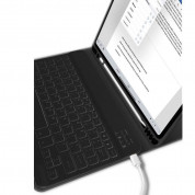 Tech-Protect SC Pen Case and Bluetooth Keyboard - кожен калъф и безжична блутут клавиатура за iPad 10 (2022) (черен) 4