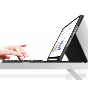 Tech-Protect SC Pen Case and Bluetooth Keyboard - кожен калъф и безжична блутут клавиатура за iPad 10 (2022) (черен) 2