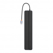 Baseus Elite Joy Series 11-in-1 USB-C Notebook Hub v2 (WKSX030013) - мултифункционален хъб за свързване на допълнителна периферия за Macbook и USB-C устройства (сив) 1