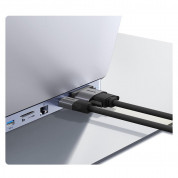 Baseus Elite Joy Series 11-in-1 USB-C Notebook Hub v2 (WKSX030013) - мултифункционален хъб за свързване на допълнителна периферия за Macbook и USB-C устройства (сив) 12