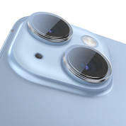 Baseus Camera Tempered Glass Lens Protector (SGZT030002) - предпазни стъклени лещи за камерата на iPhone 14, iPhone 14 Plus (прозрачен) 3
