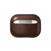 Nomad Horween Leather Case - кожен (естествена кожа) кейс за Apple AirPods Pro 2 (кафяв) 3