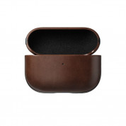 Nomad Horween Leather Case - кожен (естествена кожа) кейс за Apple AirPods Pro 2 (кафяв) 8