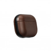 Nomad Horween Leather Case - кожен (естествена кожа) кейс за Apple AirPods Pro 2 (кафяв) 7