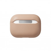 Nomad Horween Leather Case - кожен (естествена кожа) кейс за Apple Airpods Pro 2 (бежов) 3