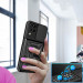 Tech-Protect CamShield Pro Hard Case - хибриден удароустойчив кейс с пръстен против изпускане за Samsung Galaxy M33 5G (черен) 5