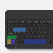 Baseus Brilliance Keyboard Case (ARJK000102) - кожен калъф и безжична блутут клавиатура за iPad Pro 12.9 M2 (2022), iPad Pro 12.9 M1 (2021), iPad Pro 12.9 (2020), iPad Pro 12.9 (2018) (бял) 17