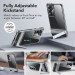 ESR Air Shield Boost Case - удароустойчив хибриден кейс с вградена поставка за Samsung Galaxy S23 Plus (прозрачен) 2