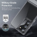 ESR Air Shield Boost Case - удароустойчив хибриден кейс с вградена поставка за Samsung Galaxy S23 Plus (прозрачен) 4