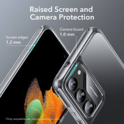 ESR Air Shield Boost Case - удароустойчив хибриден кейс с вградена поставка за Samsung Galaxy S23 Plus (прозрачен) 4