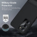 ESR Air Shield Boost Case - удароустойчив хибриден кейс с вградена поставка за Samsung Galaxy S23 Plus (черен) 3