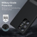 ESR Air Shield Boost Case - удароустойчив хибриден кейс с вградена поставка за Samsung Galaxy S23 Ultra (черен) 4