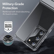 ESR Air Shield Boost Case - удароустойчив хибриден кейс с вградена поставка за Samsung Galaxy S23 (прозрачен) 3