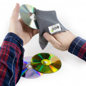 Ecomoist Natural Vinyl Cleaner 50ml with Fine Microfiber Towel - антибактериален спрей и микрофибърна кърпичка за почистване на музикални плочи и дискове  5
