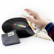 Ecomoist Natural Vinyl Cleaner 250ml with Fine Microfiber Towel - антибактериален спрей и микрофибърна кърпичка за почистване на музикални плочи и дискове  3