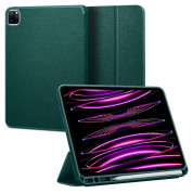 Spigen Urban Fit Case - термополиуретанов (TPU) кейс с поставка и отделение за Apple Pencil 2 за iPad Pro 12.9 M2 (2022), iPad Pro 12.9 M1 (2021) (зелен) 1