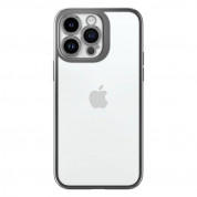 Spigen Optik Crystal Case for iPhone 14 Pro Max (grey-clear) 1