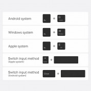 Baseus Brilliance Keyboard Case (ARJK000113) - кожен калъф и безжична блутут клавиатура за iPad Pro 11 M1 (2021), iPad Pro 11 (2020), iPad Pro 11 (2018) (черен) 14