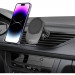 Tech-Protect MM15W-V1 MagSafe Dashboard And Vent Car Mount 15W - магнитна поставка за таблото, стъклото или радиатора на кола с безжично зареждане за iPhone с Magsafe (черен) 9