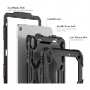 Tech-Protect Solid 360 Case - удароустойчив хибриден кейс за iPad 10 (2022) (черен) 9