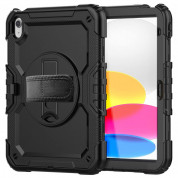 Tech-Protect Solid 360 Case - удароустойчив хибриден кейс за iPad 10 (2022) (черен) 1