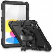Tech-Protect Solid 360 Case - удароустойчив хибриден кейс за iPad 10 (2022) (черен)