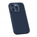 Baseus Liquid Silica MagSafe Gel Case (ARYC000503) - силиконов (TPU) калъф с MagSafe и стъклено защитно покритие за дисплея на iPhone 14 Pro (син) 5