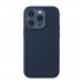 Baseus Liquid Silica MagSafe Gel Case (ARYC000503) - силиконов (TPU) калъф с MagSafe и стъклено защитно покритие за дисплея на iPhone 14 Pro (син) 1