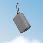 Baseus Easy Journey Series Storage Bag - органайзер за захранване, кабели, слушалки и други аксесоари (сив) 8