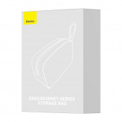 Baseus Easy Journey Series Storage Bag - органайзер за захранване, кабели, слушалки и други аксесоари (сив) 11