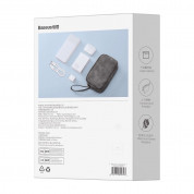 Baseus Easy Journey Series Storage Bag - органайзер за захранване, кабели, слушалки и други аксесоари (сив) 12