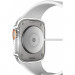 Dux Ducis Samo TPU Case - качествен силиконов (TPU) кейс с вграден протектор за дисплея за Apple Watch Ultra 49мм (сребрист) 6