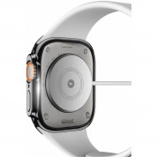 Dux Ducis Samo TPU Case - качествен силиконов (TPU) кейс с вграден протектор за дисплея за Apple Watch Ultra 49мм (черен) 6
