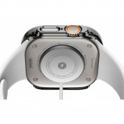 Dux Ducis Hamo Hard Case - качествен твърд кейс с вграден стъклен протектор за дисплея на Apple Watch Ultra 49мм (черен) 8